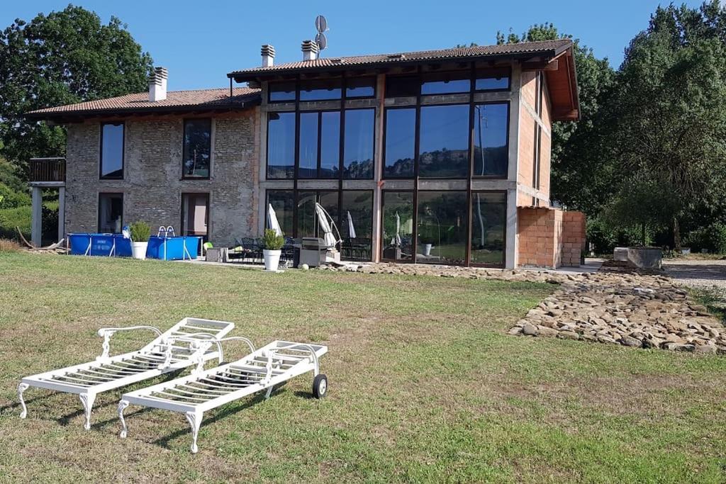 Villa Cristallo Private Apartment Fontanelice Exteriör bild